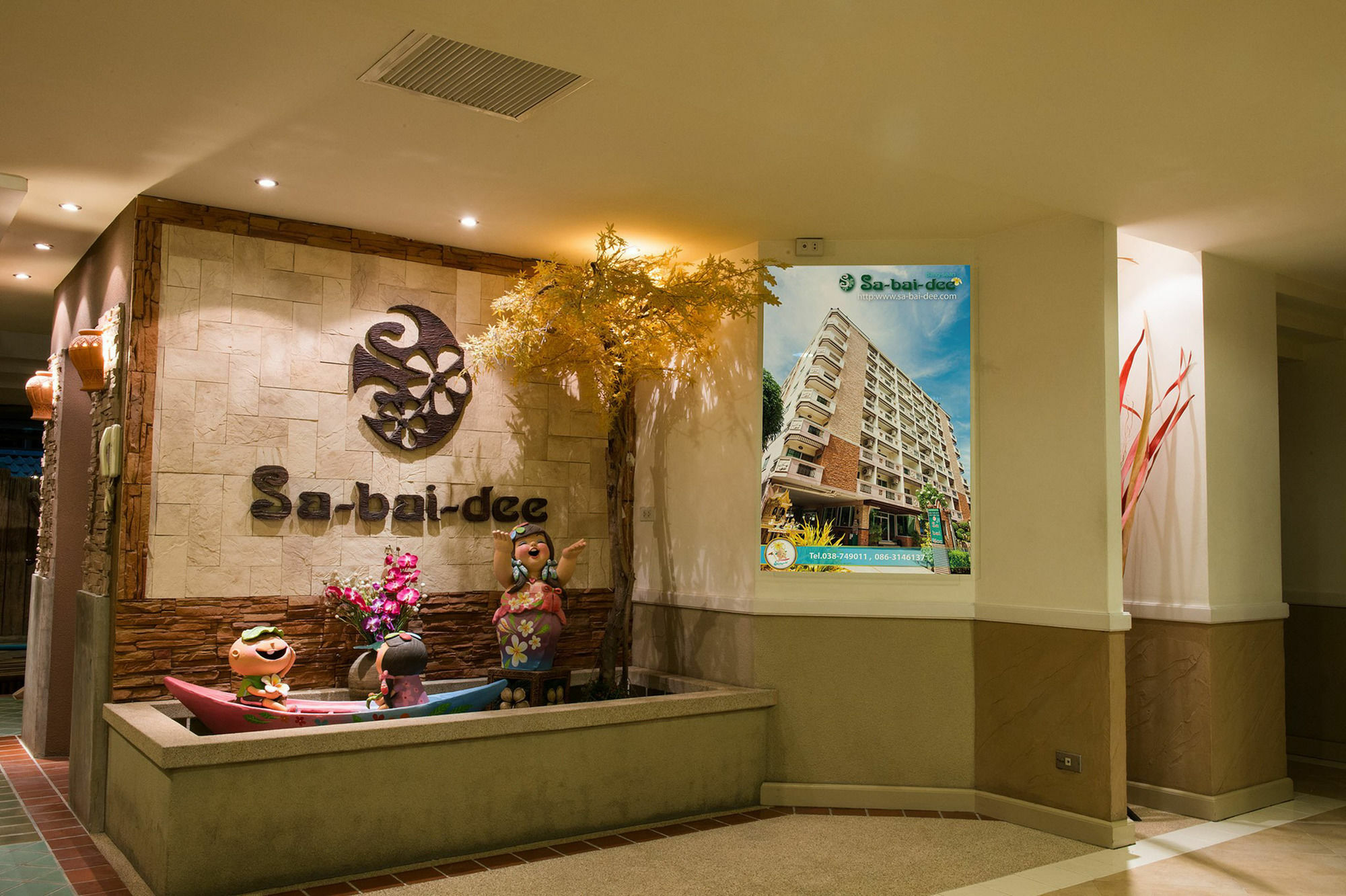 Sa-Bai-Dee Condo Chonburi Exteriör bild